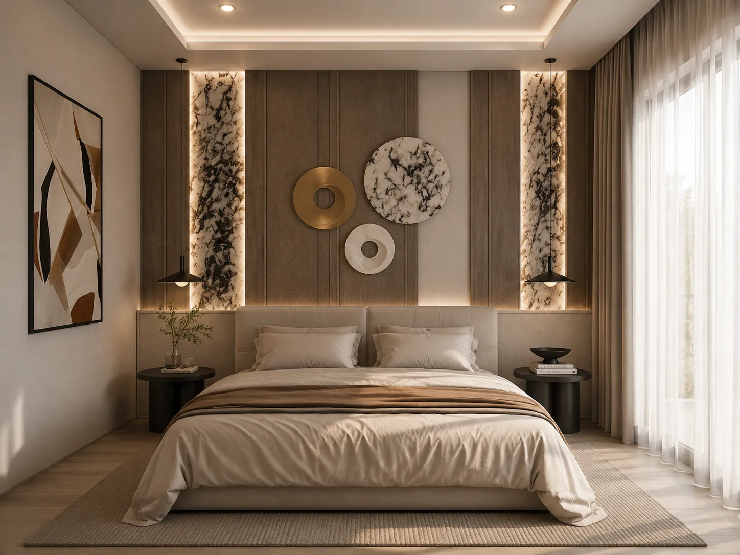 Modern Master Suite — view 2, DICE ARCHI