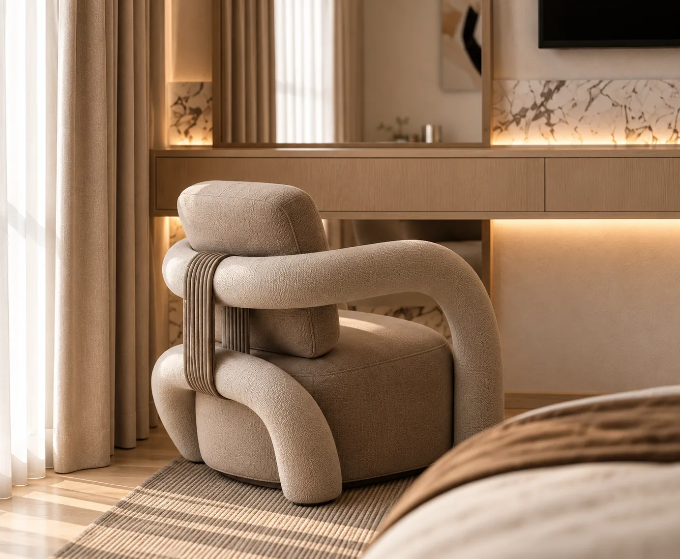 Modern Master Suite — view 6, DICE ARCHI